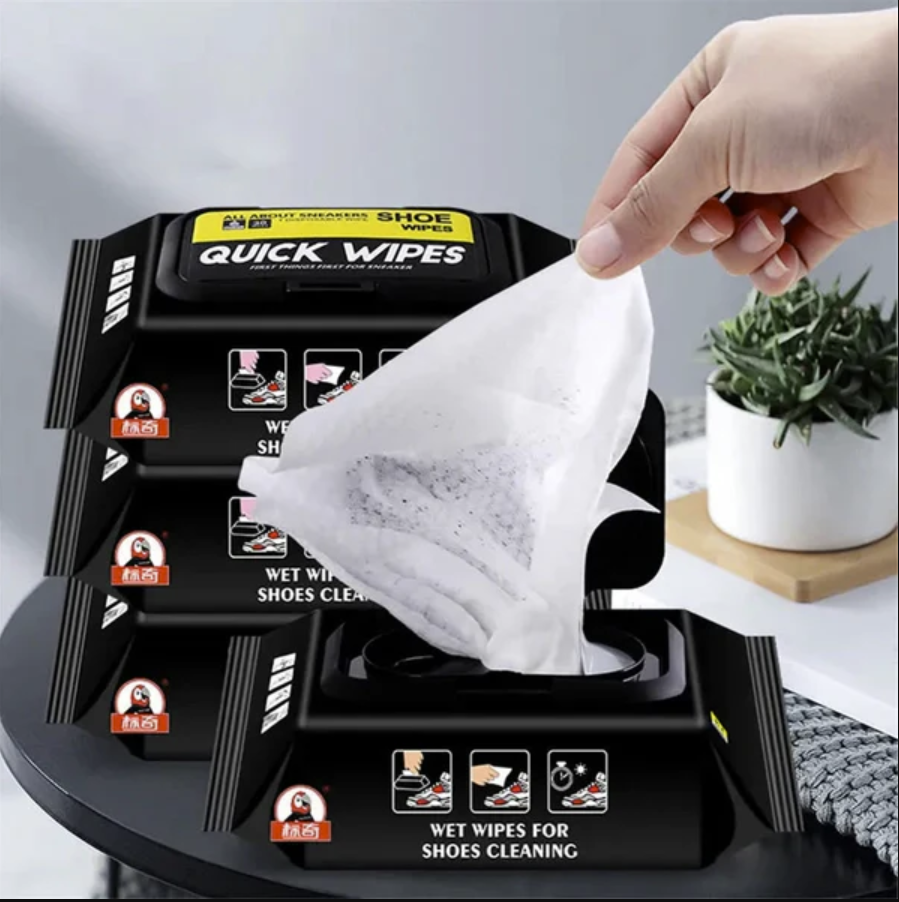 CleanKicks™ Shoe Cleaning Wet Wipes (80 Wipes Per Pack)