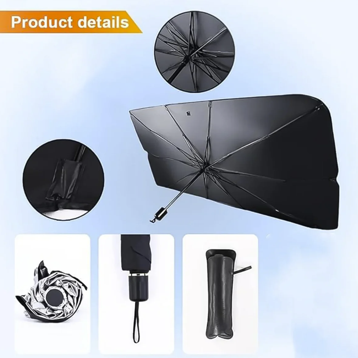 SunGuard™ Car Windshield Sun Shade Umbrella