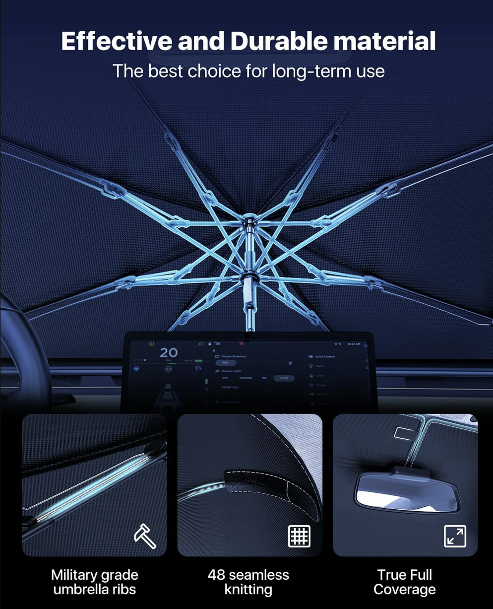 SunGuard™ Car Windshield Sun Shade Umbrella