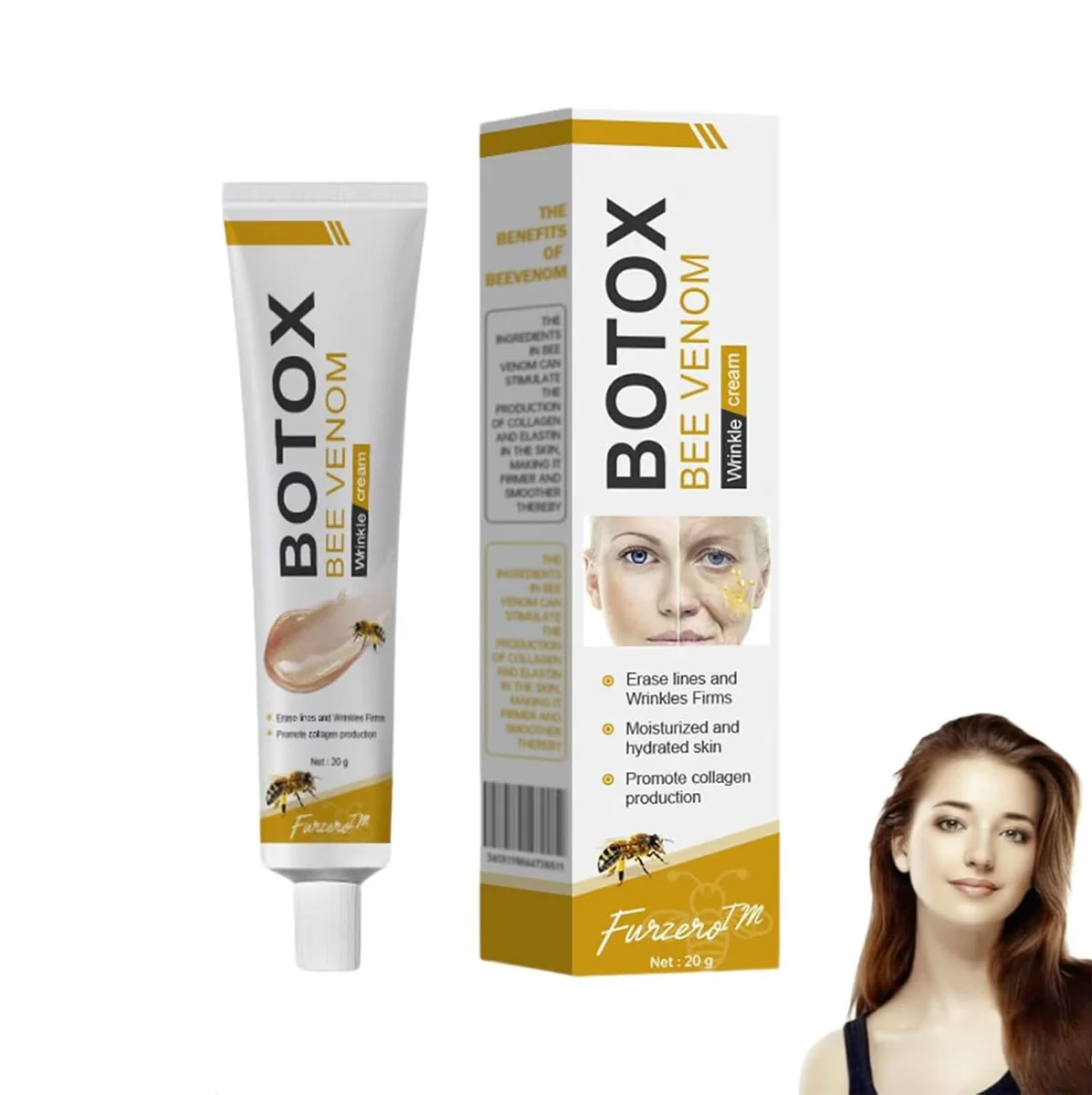 BeeTox™ ✨ Wrinkle Repair Bee Venom Rejuvenating Cream🐝🍯(Buy 1 Get 1 Free🔥🔥)