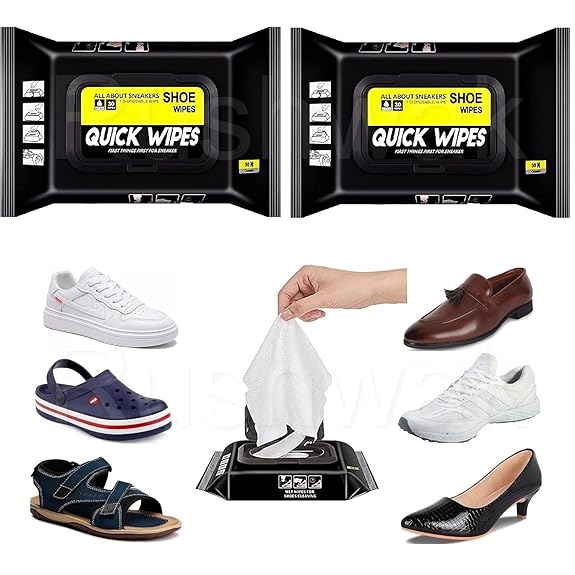 CleanKicks™ Shoe Cleaning Wet Wipes (80 Wipes Per Pack)